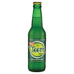 TEEM LIME SODA 12 OZ BOTTLE