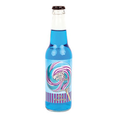 WHIRLY POP SODA BLUE RASPBERRY 12 OZ BOTTLE