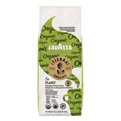 LAVAZZA TIERRA ORGANIC WHOLE BEAN COFFEE FOR PLANET MANAGING CLIMATE CHANGE 10.5 OZ BAG