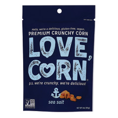 LOVE CORN SEA SALT 4 OZ POUCH