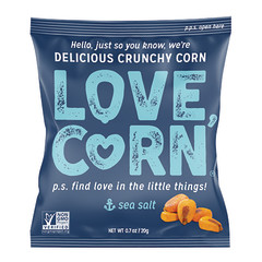 LOVE CORN SEA SALT 0.7 OZ