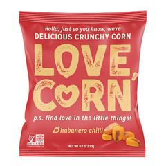 LOVE CORN HABANERO 0.7 OZ