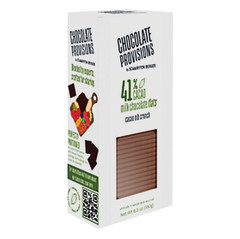 SCHARFFEN BERGER 41% MILK CHOCOLATE FLATS 6.3 OZ BOX