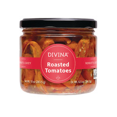 DIVINA ROASTED RED TOMATOES 10 OZ JAR