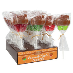 CARAMEL APPLE DIPPED LOLLIPOP 1 OZ