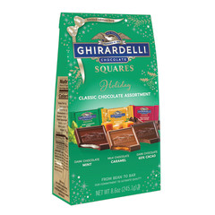 GHIRARDELLI CLASSIC ASSORTED SQUARES 8.6 OZ LARGE BAG