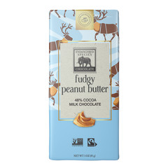 ENDANGERED SPECIES FUDGY PEANUT BUTTER MILK CHOCOLATE BAR 3 OZ