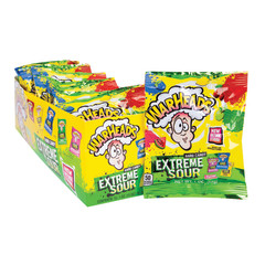 WARHEADS EXTREME SOUR ASSORTED HARD CANDY 1 OZ BAG