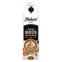 ELMHURST MAPLE WALNUT BARISTA MILK 32 OZ CARTON