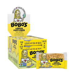 BOBO'S LEMON POPPYSEED OAT BAR 3 OZ