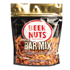 BEER NUTS ORIGINAL BAR MIX 8 OZ POUCH