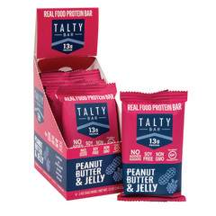 TALTY BAR PEANUT BUTTER & JELLY PROTEIN BAR 2 OZ POUCH