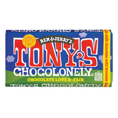 TONY'S CHOCOLONELY CHOCOLATE LOVE A-FAIR 6.36 OZ BAR