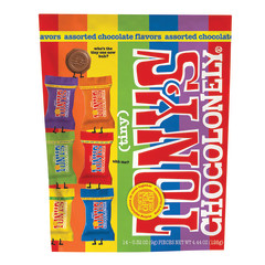 TONY'S CHOCOLONELY TINYS ASSORTED 4.44 OZ POUCH