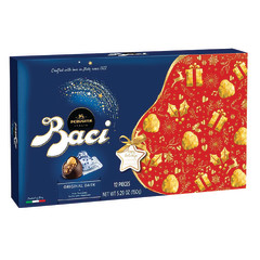 PERUGINA BACI DARK CHOCOLATE WITH CHRISTMAS SLEEVE 5.29 OZ 12 PIECE BOX