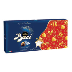 PERUGINA BACI DARK CHOCOLATE WITH CHRISTMAS SLEEVE 9.25 OZ 21 PIECE BOX