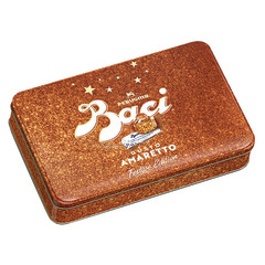 PERUGINA BACI AMARETTO 8.82 OZ TIN