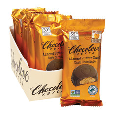 CHOCOLOVE ALMOND BUTTER CUPS DARK CHOCOLATE 1.2 OZ