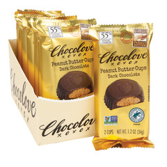 CHOCOLOVE DARK CHOCOLATE PEANUT BUTTER CUPS 1.2 OZ