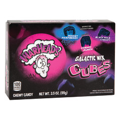 WARHEADS GALACTIC CUBES 3.5 OZ THEATER BOX