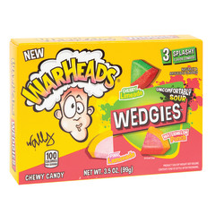 WARHEADS WEDGIES 3.5 OZ THEATER BOX