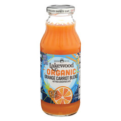 LAKEWOOD ORGANIC JUICES ORANGE CARROT 12.5 OZ BOTTLE