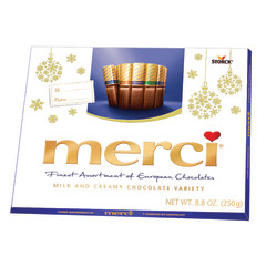 MERCI MILK & CREAMY GIFT BOX ASSORTED 8.8 OZ