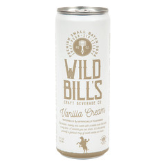 WILD BILL’S SODA VANILLA CREAM 12 OZ CAN 12 PACK