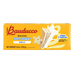 BAUDUCCO SUGAR FREE WAFER VANILLA 5 OZ BOX