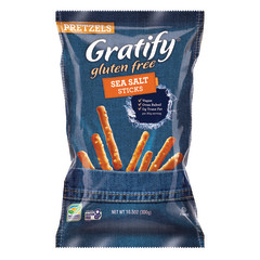 GRATIFY GLUTEN FREE PRETZEL STICKS 10.5 OZ BAG