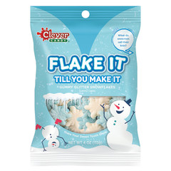 CLEVER CANDY FLAKE IT TILL YOU MAKE IT 4 OZ PEG BAG