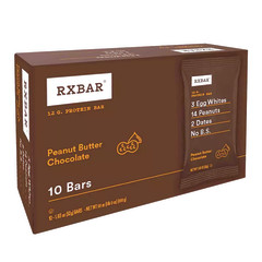 RX BAR CHOCOLATE PEANUT BUTTER 10 COUNT 18.3 OZ BOX