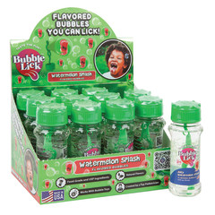 BUBBLELICK WATERMELON FLAVORED BUBBLES 2.5 OZ BOTTLE