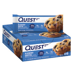 QUEST BLUEBERRY MUFFIN PROTEIN BAR 2.1 OZ