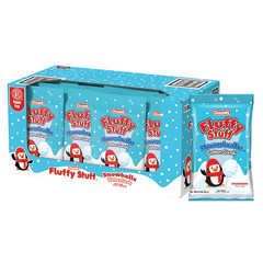 Charms Fluffy Stuff Cotton Candy, Snow Balls, Strawberry - 2.1 oz