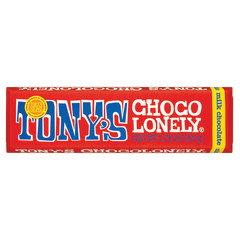 TONY'S CHOCOLONELY 32% MILK CHOCOLATE 1.76 OZ SMALL BAR