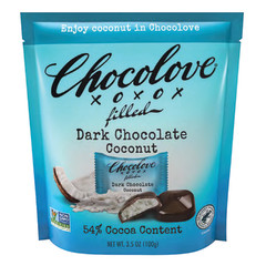 CHOCOLOVE COCONUT BITES POUCH 3.5 OZ POUCH