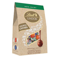 LINDT LINDOR NON-DAIRY OAT MILK ASSORTED TRUFFLES  15.2 OZ PACK | NASSAU CANDY