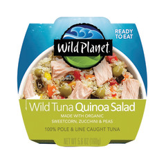 WILD PLANET READY-TO-EAT WILD TUNA QUINOA SALAD 5.6 OZ