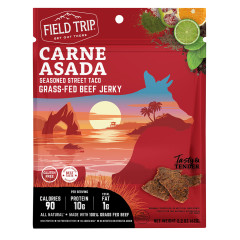 FIELD TRIP BEEF JERKY CARNE ASADA STREET TACO 2.2 OZ POUCH