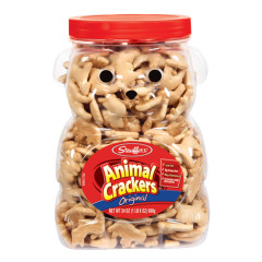 STAUFFER'S ORIGINAL ANIMAL CRACKERS 24 OZ JUG