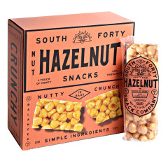 SOUTH FORTY HAZELNUT NUT 1.4 OZ BARS