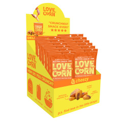 LOVE CORN SNACK TUBE CHEEZY 1 OZ