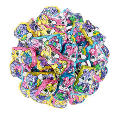 EASTER BUNNIES FOIL MILK CHOCOLATE PK 24 LBS