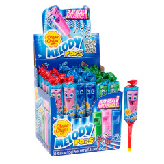 CUPA CHUPS MELODY POPS ASSORTED 0.53 OZ