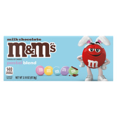 M&M'S MILK CHOCOLATE EASTER 3.1 OZ THEATER BOX