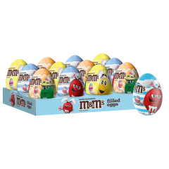 M&M'S MILK CHOCOLATE PLASTIC EASTER EGGS 1.37 OZ