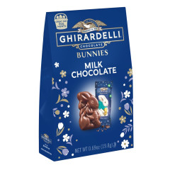 GHIRARDELLI MILK CHOCOLATE BUNNY .69 OZ