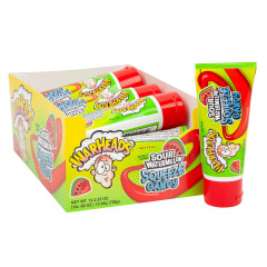 WARHEADS WATERMELON SOUR SQUEEZE CANDY 2.25 OZ