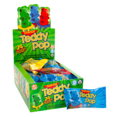 TEDDY POP SOUR LOLLIPOP RING 0.53 OZ